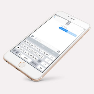 W iPhone'ach są ukryte jednoręczne klawiatury